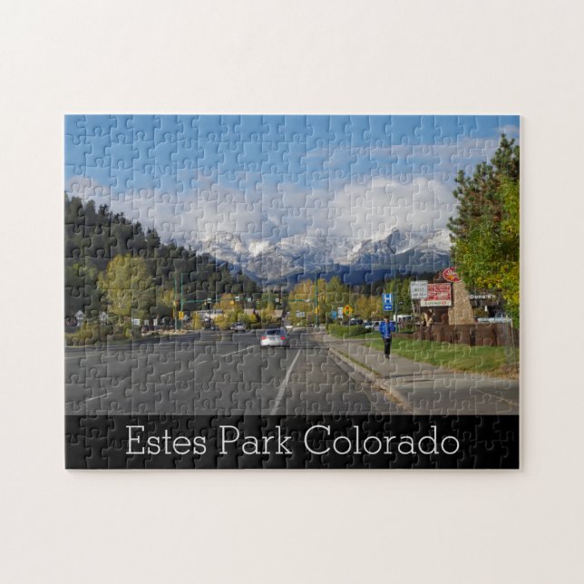 Estes Park Colorado Scenic Jigsaw Puzzle (Horizontal)