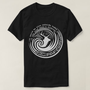 Estes wind, dark shirt