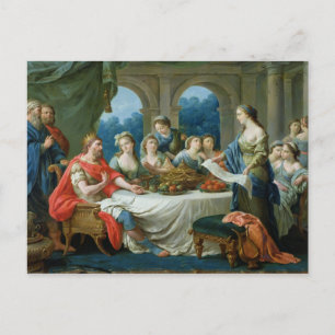 Esther and Ahasuerus, c.1775-80 Postcard