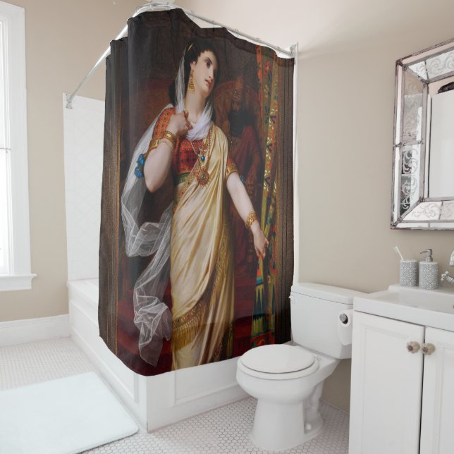 Esther by Hugues Merle Shower Curtain (In Situ)