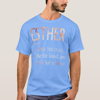 Esther Girl Name Definition T-Shirt