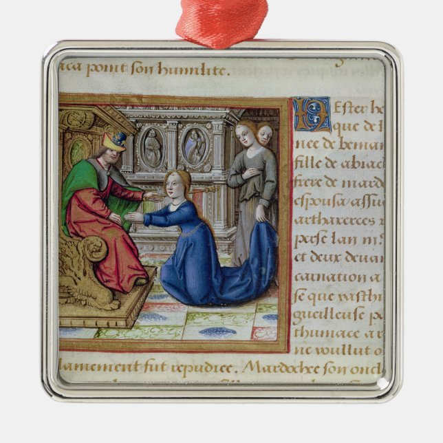 Esther Metal Ornament (Front)