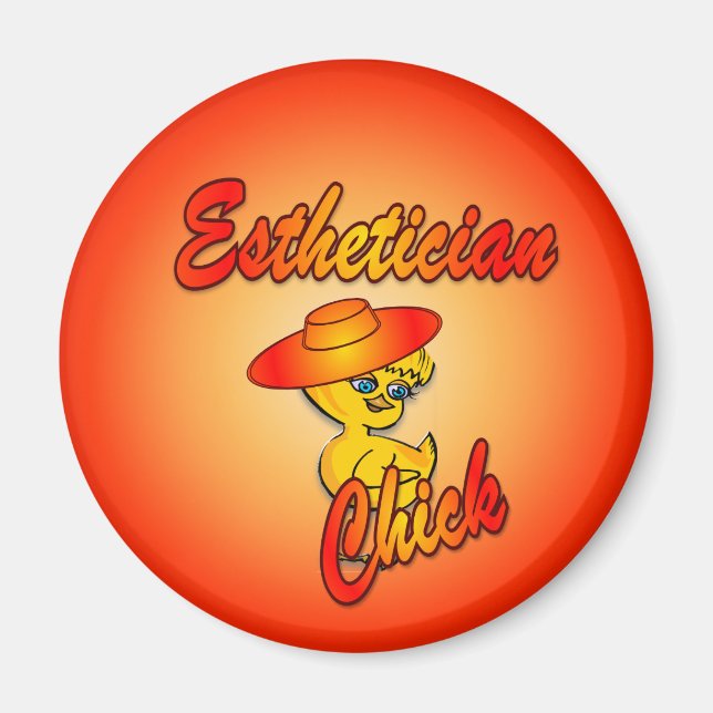 Esthetician Chick #5 Magnet (Front)