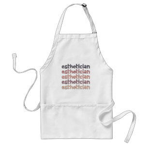 Esthetician Cosmetologist Beautician Cute Standard Apron