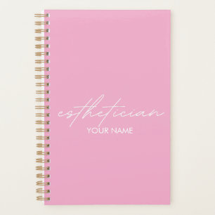 Esthetician Notebook - Personalized Gift Planner
