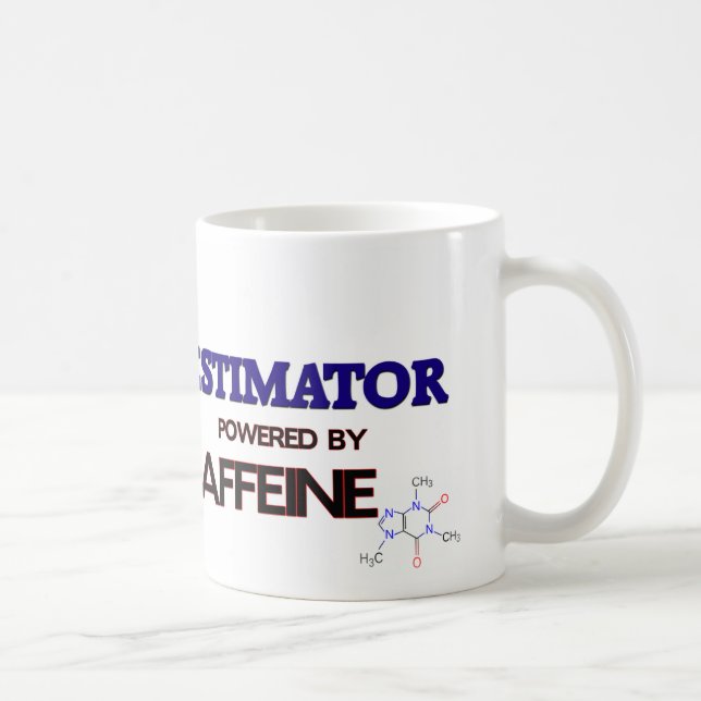 Estimator Powered by caffeine Coffee Mug (Right)