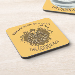 Estonia Cork Coaster! Coaster