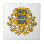 Estonia country coat arms symbol emblem flag ceramic tile<br><div class="desc">Estonia country coat arms symbol emblem flag</div>