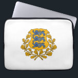 Estonia country coat arms symbol emblem flag laptop sleeve<br><div class="desc">Estonia country coat arms symbol emblem flag</div>