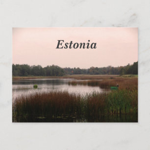 Estonia Countryside Postcard