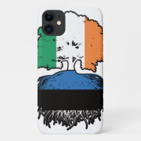 Estonia Estonian Irish Ireland Tree Roots Flag