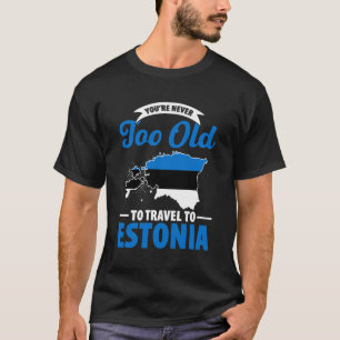 Estonia Estonian Roots Estonian Heritage Proud Est T-Shirt