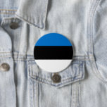 Estonia flag 7.5 cm round badge<br><div class="desc">An ideal gift for all those who are patriotic of their country!</div>