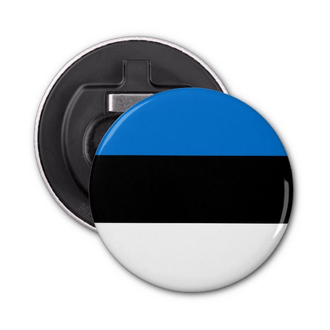 Estonia Flag Bottle Opener (Front)