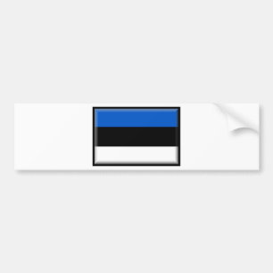 Estonia Flag Bumper Sticker