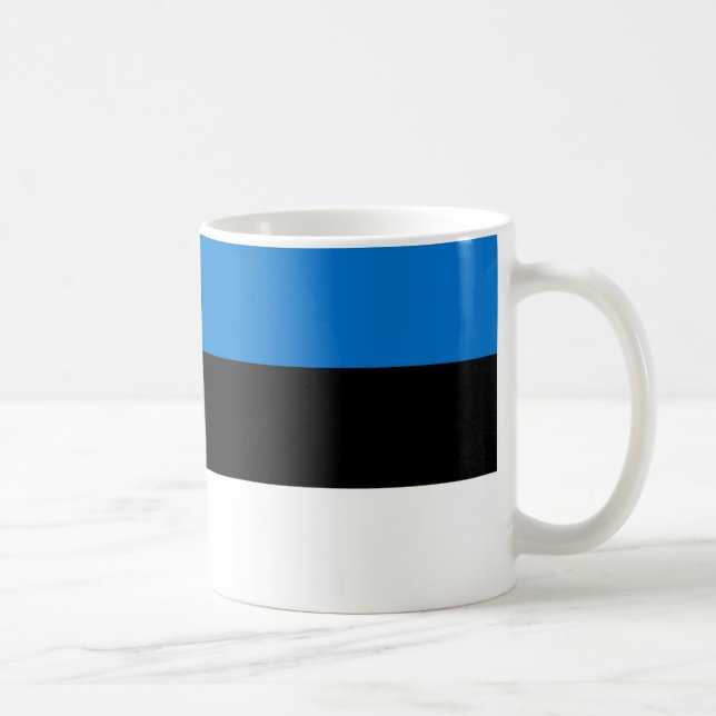  Estonia Flag Ceramic Mug (Right)