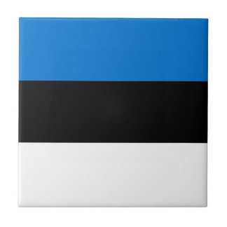 Estonia flag ceramic tile