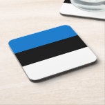 Estonia flag coaster<br><div class="desc">An ideal gift for all those who are patriotic of their country!</div>