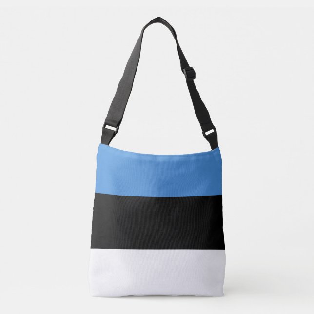 Estonia Flag Crossbody Bag (Front)
