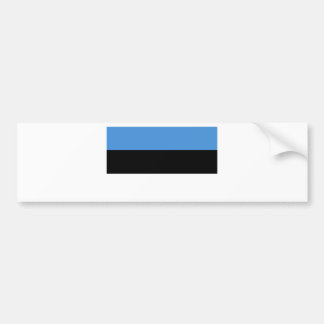 Estonia Flag EE Bumper Sticker