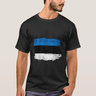 Estonia Flag For Estonian T-Shirt