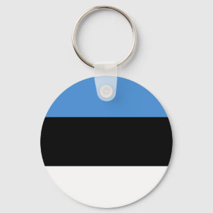 Estonia Flag Key Ring