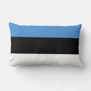Estonia Flag Lumbar Cushion