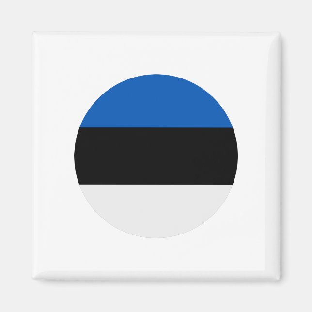 Estonia Flag Magnet (Front)
