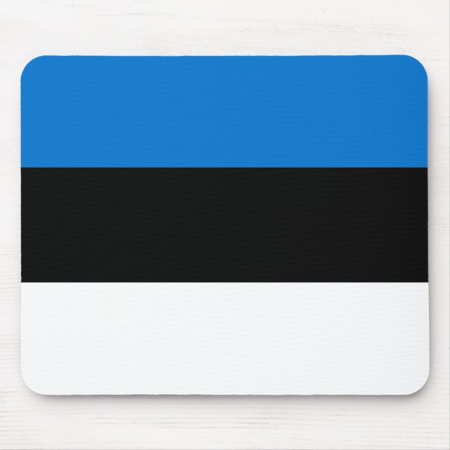 Estonia Flag Mouse Pad (Front)