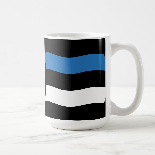 Estonia Flag Mug (Right)