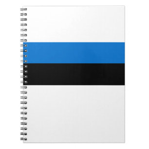 Estonia Flag Notebook