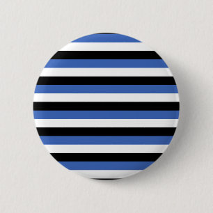 estonia flag stripes country symbol pattern lines 6 cm round badge