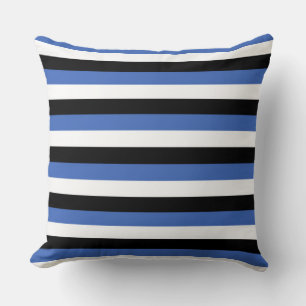 estonia flag stripes country symbol pattern lines cushion