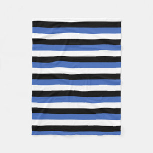 estonia flag stripes country symbol pattern lines fleece blanket