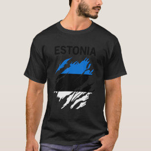 Estonia Flag T-Shirt