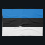 Estonia flag tea towel<br><div class="desc">An ideal gift for all those who are patriotic of their country!</div>