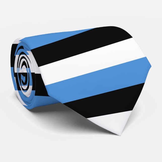 Estonia Flag Tie (Rolled)