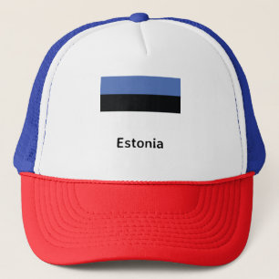 Estonia Flag Trucker Hat