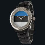 Estonia flag watch<br><div class="desc">An ideal gift for all those who are patriotic of their country!</div>