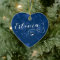 Estonia Heart, Christmas Tree Ornament, Estonian