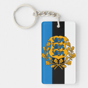 Estonia Key Ring