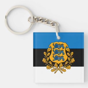Estonia Key Ring