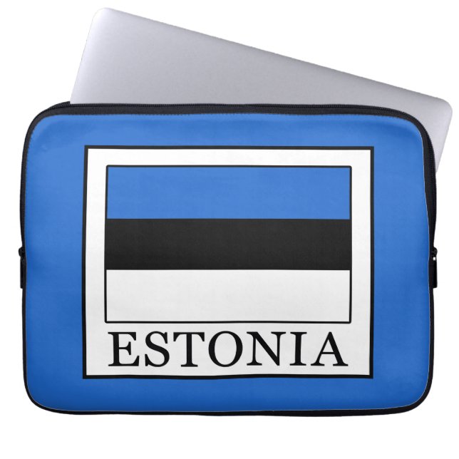 Estonia Laptop Sleeve (Front)