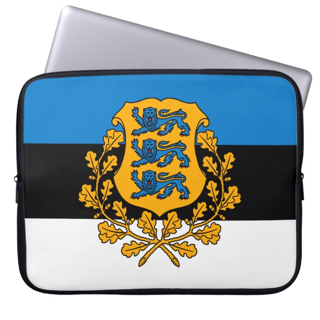 Estonia Laptop Sleeve (Front)