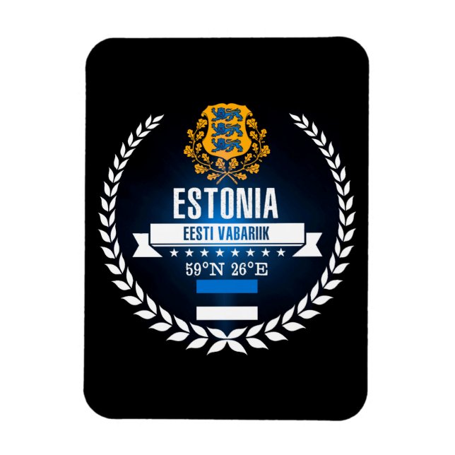 Estonia Magnet (Vertical)