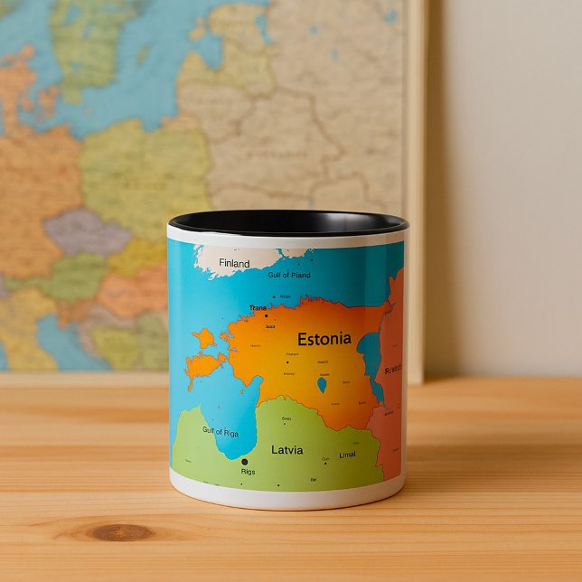 Estonia Map Mug (Creator Uploaded)