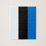 Estonia National World Flag Jigsaw Puzzle<br><div class="desc">Want everybody to know you represent a certain country? Show off your national pride with this flag of the world product. This item displays a world flag featuring the flag of Estonia.
Visit World Flags Poster at https://www.zazzle.com/worldflagsposter for more products featuring flags and banners from around the world.</div>