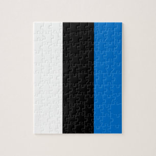 Estonia National World Flag Jigsaw Puzzle