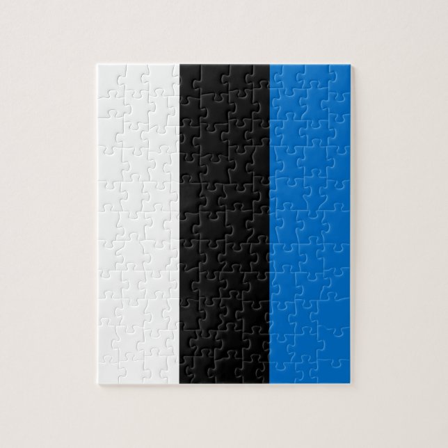 Estonia National World Flag Jigsaw Puzzle (Vertical)