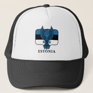 Estonia Northern Europe Trucker Hat